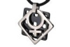 NEW- Steel 2 Tone Female Symbol Necklace